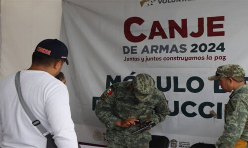 Retiran 445 armas de hogares mediante el “Canje de Armas”