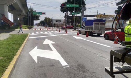 Amplía cruces peatonales en puntos de la Avenida Solidaridad Las Torres de Toluca