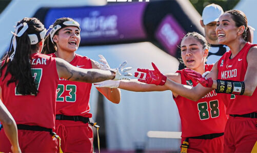 Selección Mexicana Femenil de Flag Football logra debut perfecto