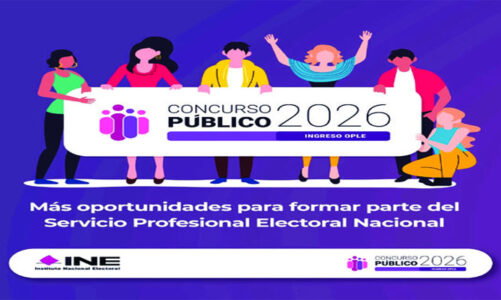 INE abre concurso para integrar personal especializado a organismos electorales locales