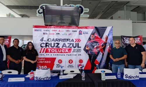 Llega la 4ª Carrera Cruz Azul Toluca 2026