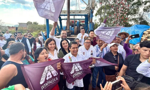 Ixtapaluca alcanzará 57 pozos para abatir rezago de agua: Iván Araujo