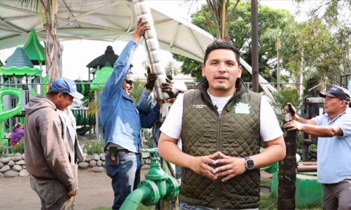 Temamatla restablece el suministro de agua potable