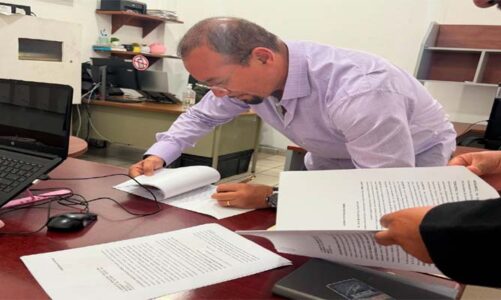 Denuncian ante Ministerio Público presunta tala de árboles en Tultepec