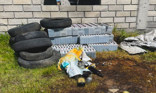 Profepa retira residuos peligrosos abandonados en Tlachaloya