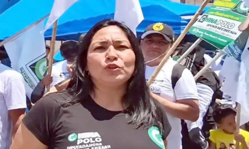 Asesinan a la candidata Susy Aponte en mitin político