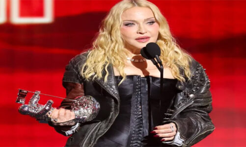 Madonna triunfa en la gala de los premios MTV