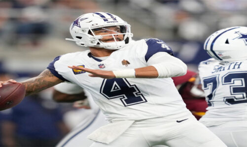 Dak Prescott sigue escribiendo historia con los Dallas Cowboys