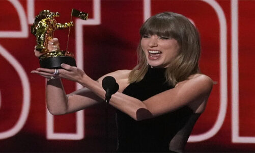 Taylor Swift se convierte en la más premiada de los premios MTV