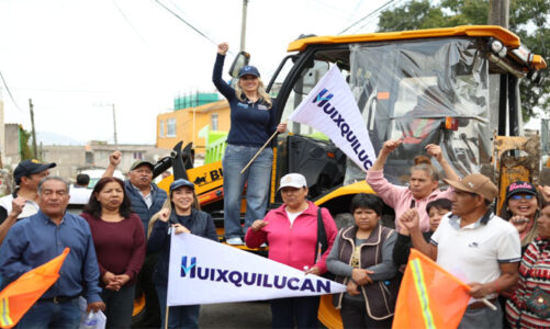 Anuncia Huixquilucan repavimentación de avenida en Santiago Yancuitlalpan