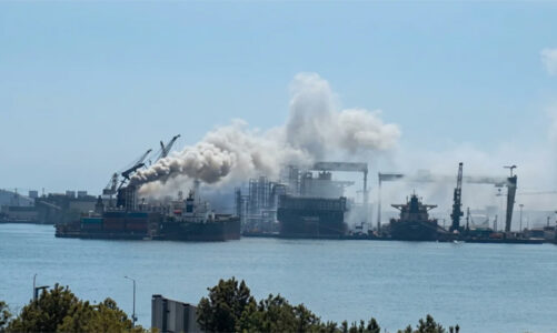 Incendio en barco de carga en China deja al menos 25 fallecidos