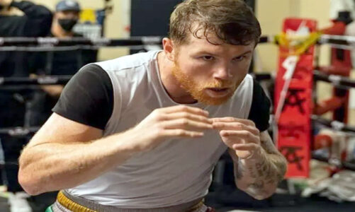 “Canelo” Álvarez sentencia a Christian Mbilli