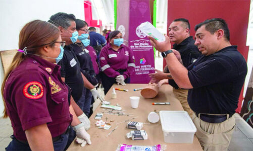 Fortalecen atención de emergencias con capacitación FOTS