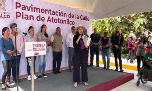 Chalco sigue fortaleciendo infraestructura urbana y educativa
