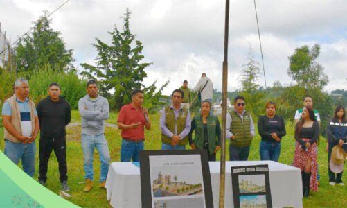 Inician construcción de muro de contención en Barrio Santa Gertrudis en Ecatzingo