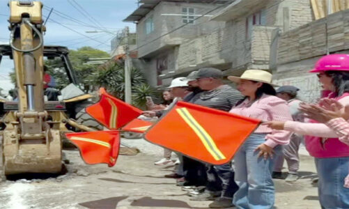 Arranca obra que sustituye red de drenaje en colonia Jardines de Chalco