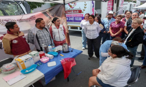 Chimalhuacán y Los Reyes La Paz acercan servicios gratuitos a la ciudadanía