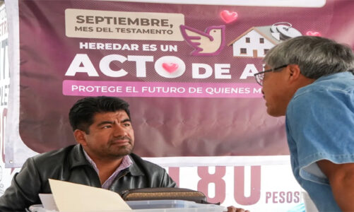 La Paz se suma a la campaña nacional “Septiembre, Mes del Testamento”