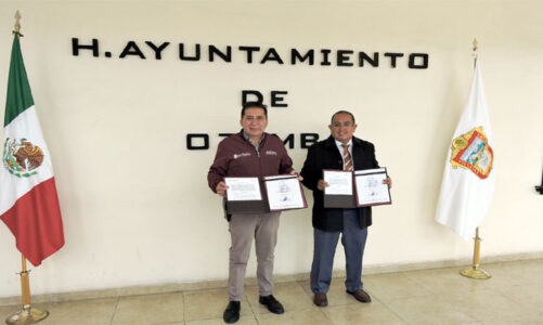 Signan acuerdo GEM y Ozumba para mejorar el abastecimiento de agua