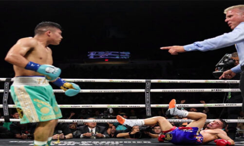 Pitbull Cruz firma espectacular nocaut ante Néstor Bravo