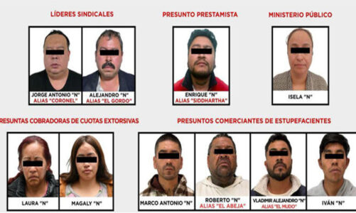 Capturan a extorsionadores que operaban en la Central de Abasto de Ecatepec