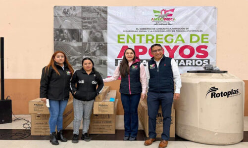 Amecameca entrega más beneficios sociales subsidiados en apoyo a la economía familiar