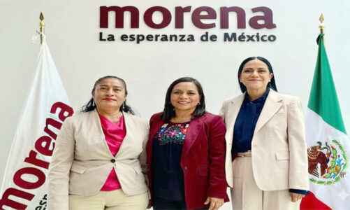 Beatriz Mojica, Ariadna Montiel y Abelina López acuerdan unidad de Morena en Guerrero