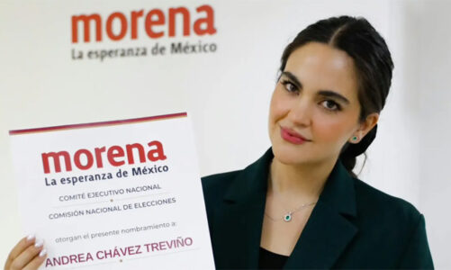 Andrea Chávez candidata de Morena para la alcaldía de Ciudad Juárez