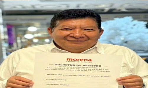 Cirilo Facundo busca coordinar Morena en Toluca