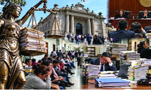 Poder Judicial al borde del “colapso” en Edomex