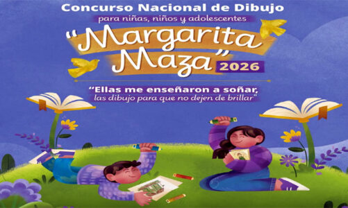 Invitan a participar en el Concurso Nacional de Dibujo “Margarita Maza” 2026