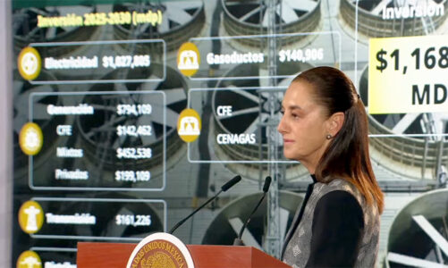 Sheinbaum anuncia inversión histórica de 1.17 billones de pesos en infraestructura energética