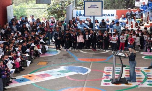 Huixquilucan mejora escuela de Loma del Carmen