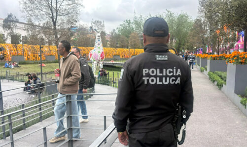 Más de mil policías apoyados con tecnología vigilan la Feria y Festival Cultural Alfeñique 2026